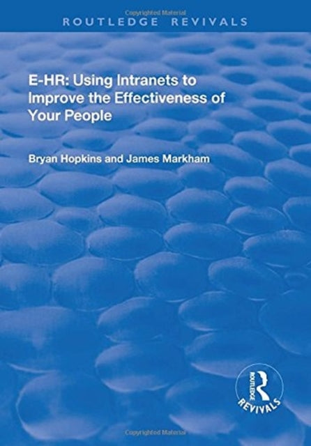 Book cover of: e-HR. By: Bryan Hopkins