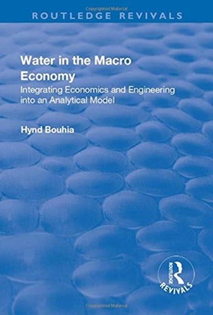 Book cover of: Water in the Macro Economy. By: Hynd Bouhia