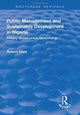 Book cover of: Public Management and Sustainable Development in Nigeria. By: Robert Dibie