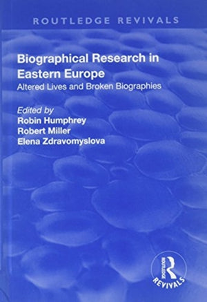 Biographical Research in Eastern Europe