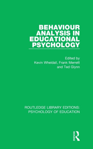 Behaviour Analysis in Educational Psychology