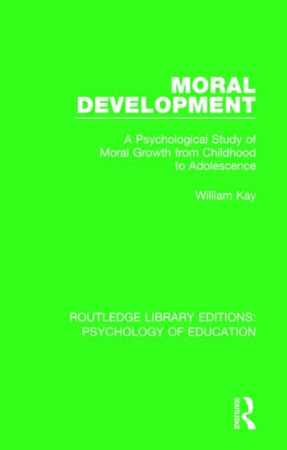 Book cover of: Moral Development