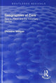 Book cover of: Geographies of Care. By: Christine Milligan