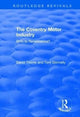 Book cover of: Coventry Motor Industry. By: David Thoms