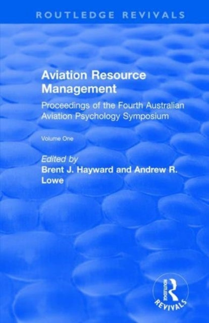 Book cover of: Aviation Resource Management. By: Brent J. Hayward