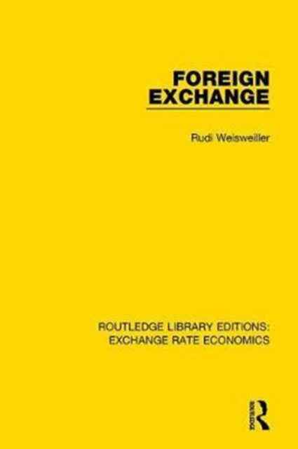 Book cover of: Foreign Exchange. By: Rudi Weisweiller