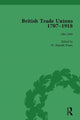 Book cover of: British Trade Unions, 1707-1918, Part II, Volume 6. By: W. Hamish Fraser