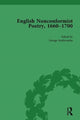Book cover of: English Nonconformist Poetry, 1660–1700, vol 1. By: George Southcombe
