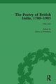 Book cover of: Poetry of British India, 1780–1905 Vol 1. By: Maire ni Fhlathuin