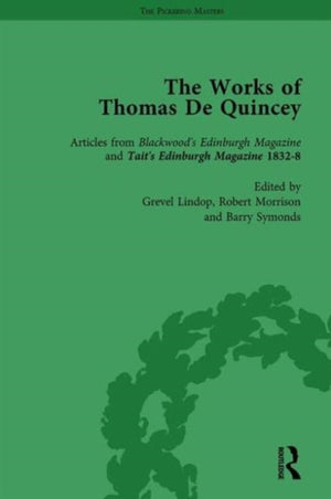 Works of Thomas De Quincey, Part II vol 9