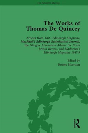Works of Thomas De Quincey, Part III vol 16