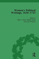 Book cover of: Women's Political Writings, 1610-1725 Vol 1. By: Hilda L. Smith