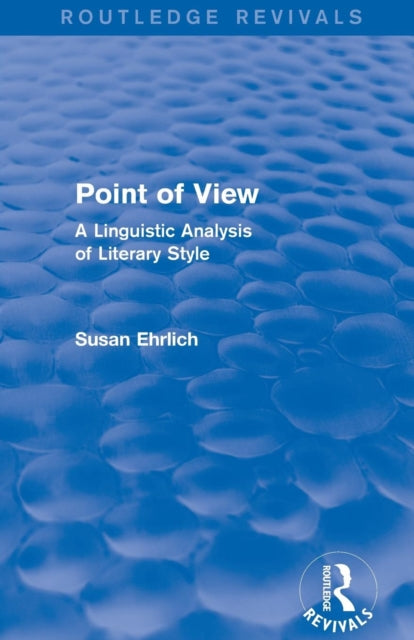 Book cover of: Point of View (Routledge Revivals). By: Susan L. Ehrlich