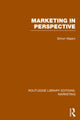Book cover of: Marketing in Perspective (RLE Marketing). By: Simon Majaro