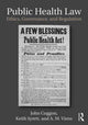 Book cover of: Public Health Law. By: John Coggon