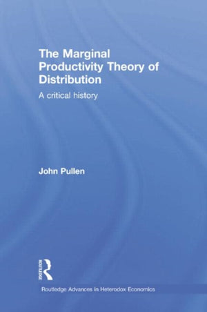 Marginal Productivity Theory of Distribution