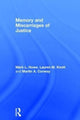 Book cover of: Memory and Miscarriages of Justice. By: Martin Conway