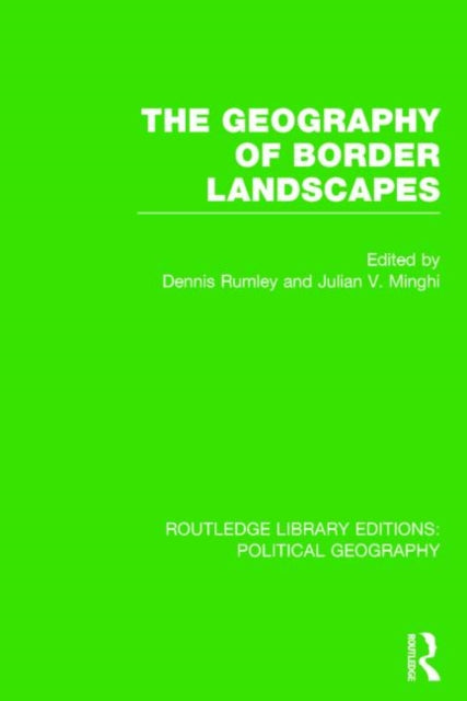 Book cover of: Geography of Border Landscapes