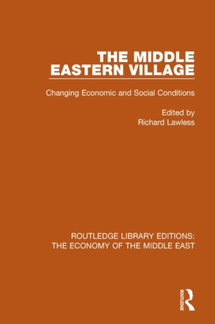 Book cover of: Middle Eastern Village. By: Lawless, Richard I.