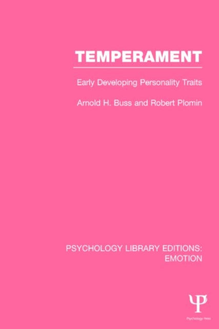 Book cover of: Temperament. By: Arnold H. Buss