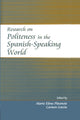 Book cover of: Research on Politeness in the Spanish-Speaking World. By: Maria Elena Placencia