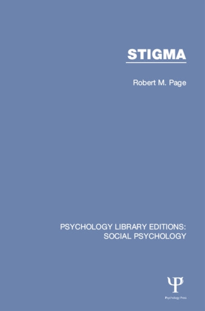 Book cover of: Stigma. By: Robert M. Page