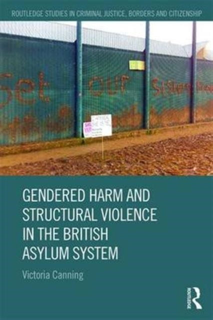 Book cover of: Gendered Harm and Structural Violence in the British Asylum System. By: Victoria Canning