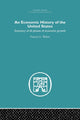 Book cover of: Economic History of the United States. By: Francis G. Walett