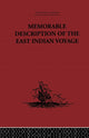 Book cover of: Memorable Description of the East Indian Voyage. By: Willem Ysbrantsz Bontekoe