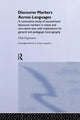 Book cover of: Discourse Markers Across Languages. By: Siepmann Dirk