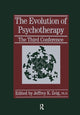 Book cover of: Evolution Of Psychotherapy. By: Jeffrey K. Zeig