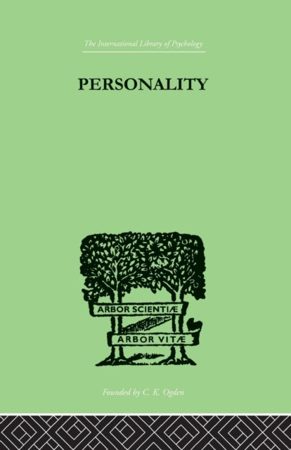 Book cover of: Personality. By: Gordon, R. G.