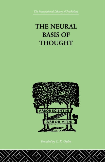 Book cover of: Neural Basis Of Thought. By: George G. Campion