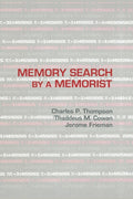 Memory Search By A Memorist