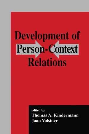 Development of Person-context Relations