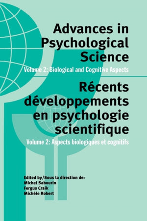 Advances in Psychological Science, Volume 2