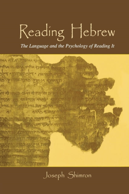 Book cover of: Reading Hebrew. By: Joseph Shimron