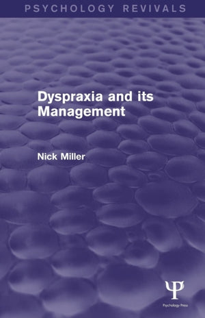 Dyspraxia and its Management