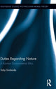 Book cover of: Duties Regarding Nature. By: Toby Svoboda