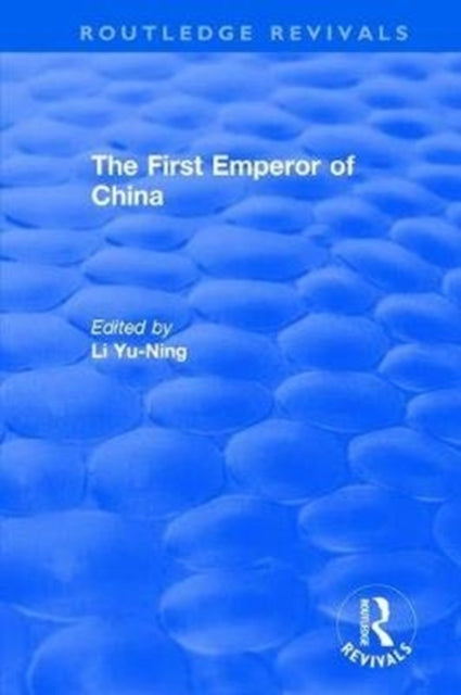 Book cover of: First Emperor of China. By: Li Yu-Ning