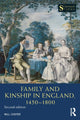 Book cover of: Family and Kinship in England 1450-1800. By: Will Coster