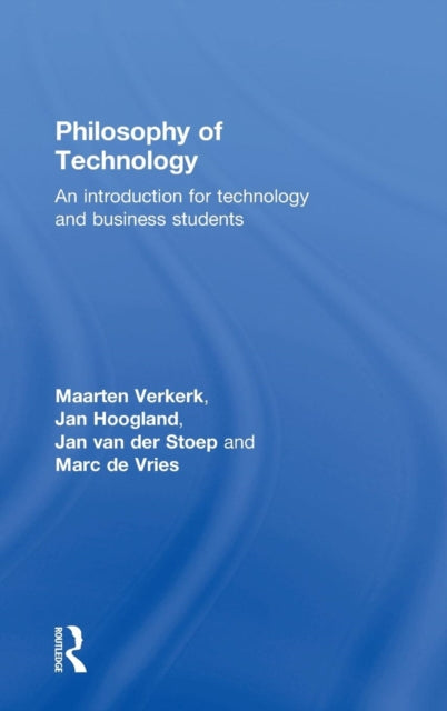 Book cover of: Philosophy of Technology. By: Maarten J. Verkerk