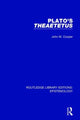 Book cover of: Plato's Theaetetus. By: Cooper, John M.