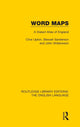 Book cover of: Word Maps. By: Clive Upton