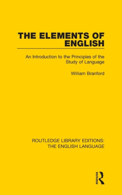 The Elements of English