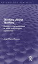 Book cover of: Thinking About Thinking. By: Joan Wynn Reeves