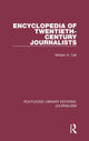 Book cover of: Encyclopedia of Twentieth Century Journalists. By: William H. Taft