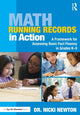 Book cover of: Math Running Records in Action. By: Nicki Newton