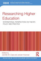 Book cover of: Researching Higher Education. By: Jennifer. M. Case