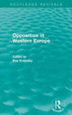 Book cover of: Opposition in Western Europe. By: Eva Kolinsky